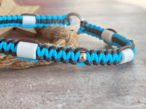 handgemachtes EM Keramikhalsband für Hund von Malu